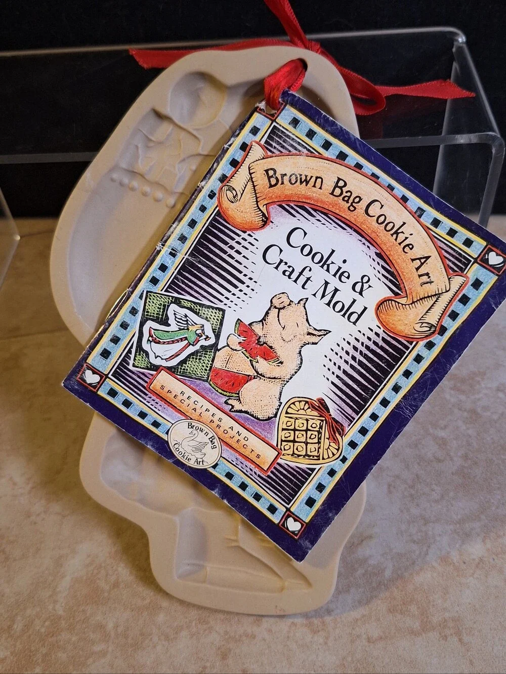 Brown Bag Cookie Art Cookie And Craft Mold 1995 St. Nicholas B506 Recipe Book 7